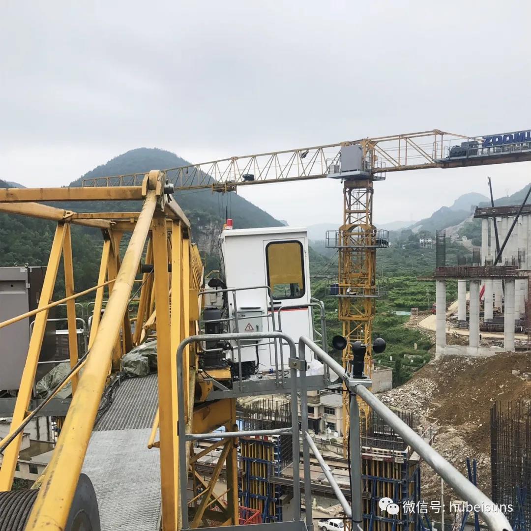 驗(yàn)收完成！貴黃高速塔吊安全監(jiān)控系統(tǒng)投入使用